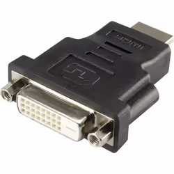 Renkforce RF-4212231 changeur de genre de câble HDMI DVI-D Noir