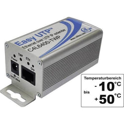 Rallonge réseau Renkforce C4L6400-TWP 2 fils 500 m 100 MBit/s