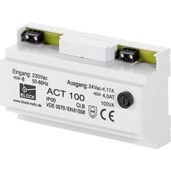 Block - act 10 Transformateur de sécurité 1 x 230 v/ac 1 x 24 v/ac 10 va 0.416 a