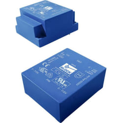 Fl 18/8 Transformateur pour circuits imprimés 2 x 115 v 2 x 8 v/ac 18 va 1125 mA - Block