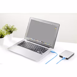Renkforce RF-4264542 câble USB 1 m USB 3.2 Gen 1 (3.1 Gen 1) USB A Micro-USB B Bleu