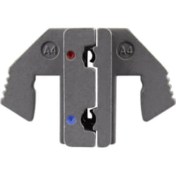 Toolcraft - Accessoires de sertissage PLE-0A4 pour cosses plates isolées Ouverture de serrage: 0.5 à 2.5 mm² adapté pour
