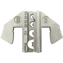 Toolcraft - Accessoires de sertissage PLE-0B pour cosses non-isolées Ouverture de serrage: 1.5 à 10 mm² adapté pour marqu
