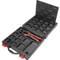 Toolcraft - PZ-500 Pince à sertir sans matrice à sertir, avec mallette système