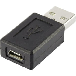 Renkforce - Adaptateur usb 2.0 rf-usba-09 - [1x usb 2.0 type a mâle - 1x usb 2.0 femelle Micro-B] - noir W516381