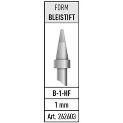 Stannol - B-1-HF Panne de fer à souder forme de crayon Contenu 1 pc(s)