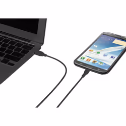 Renkforce RF-4316220 câble USB 1 m USB 2.0 USB A Micro-USB B Noir