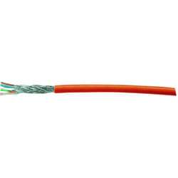 70M049 Câble réseau cat 7 s/ftp 4 x 2 x 0.25 mm² orange 25 m W824721 - Kash