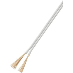 93030c539 Fil De Câblage 2 X 1.50 Mm² Blanc 25 M - Tru Components