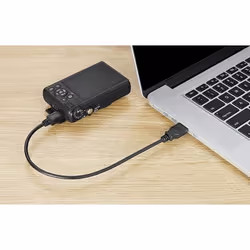 Renkforce RF-4455807 câble USB 0,3 m USB 2.0 USB A Mini-USB B Noir