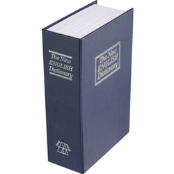 Basetech - Livre coffre-fort 1486098 avec serrure à clé