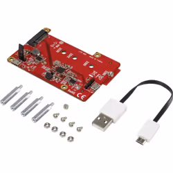 Renkforce RF-4461291, Carte d’extension, Raspberry Pi, Raspberry Pi, Rouge