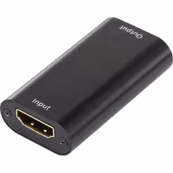 SpeaKa Professional SP-5973388, 3840 x 2160 pixels, Répéteur AV, 40 m, Avec fil, Compatibilité 3D, HDCP