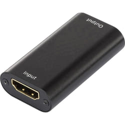 SpeaKa Professional SP-5973388 extension audio/video Répéteur AV Noir
