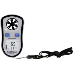 Basetech - BS-10AN Anémomètre 0.1 à 30 m/s avec fonction thermométrique