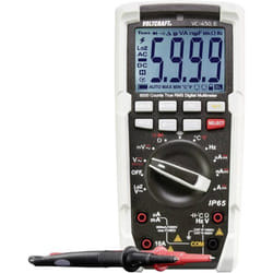 Voltcraft - Multimètre VC-450 e numérique protégé contre les projections d'eau (IP65) cat iii 1000 v, cat iv 600 v Affich