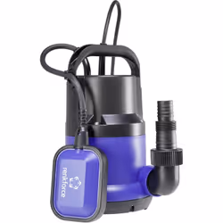 enquête Débit de refoulement : max. 6000 l/h Hauteur de refoulement max. 6 m livraison Pompe pour eaux claires + Connecteurs ...