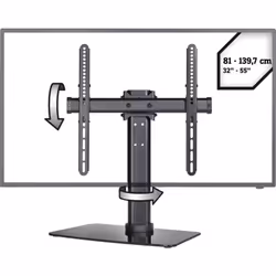 Description générale Le support TV sur pied SpeaKa Professional est conçu pour offrir une vue parfaite de votre écran, idéal  ...