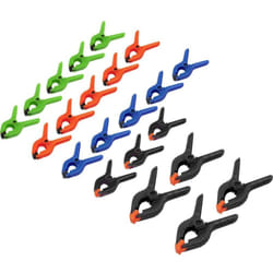 Basetech - Jeu de 22 mini serre-joints 1529585 Longueur: 90 mm