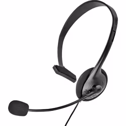 Renkforce RF-4628709, Avec fil, Bureau/Centre d'appels, Casque, Noir