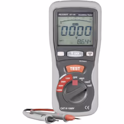 Description générale Mesurez des résistances d'isolement jusqu'à 4000 MΩ avec le testeur de tensions 125/250/500/1000 V. Cet ...