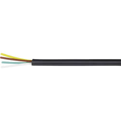 Kash - 70I127 Câble téléphone LiYY 4 x 0.04 mm² noir 20 m