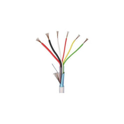 Elan - câble d'alarme liyy 70I141 4 x 0.22 MM² + 2 x 0.50 MM² blanc 10 m