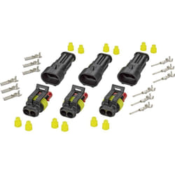 Te Connectivity - Set Superseal série AMP-Superseal 1.5mm 30S003 Nbr total de pôles 2 Pas: 6 mm 1 set