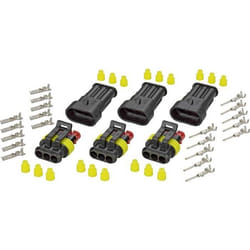 Set Superseal série AMP-Superseal 1.5mm TE Connectivity 30S004 Nbr total de pôles 3 Pas: 6 mm 1 set  CONNECTEUR SECTEUR