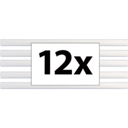 TC-7200X12T Bâtons de colle 7 mm 100 mm transparent 60 g 12 pc(s) S328581 - Toolcraft