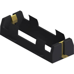 Keystone - Support de pile 1x 26650 Electronics 1106 montage en surface cms (l x l x h) 86 x 29 x 19 mm