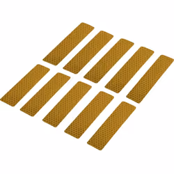 Informations techniques Couleur : jaune Dimensions produit, largeur : 25 mm Longueur : 100 mm Matériau support (détails) : fe ...