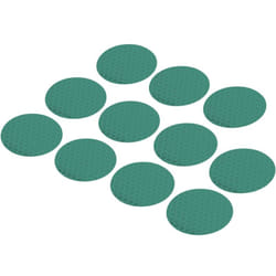 Toolcraft - RTS40-GN 1564168 Disque adhésif rts vert (ø) 40 mm 11 pc(s)