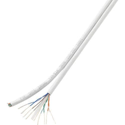 Conrad 1567360 câble de réseau Blanc 100 m Cat6 F/UTP (FTP)