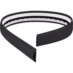 Conrad 1570428, Support de câble droit, 1,8 m, Polyvinyl chloride (PVC), Noir