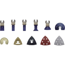 Toolcraft - 1574786 Acier Chrome-Vanadium, Bi-métallique, Carbure Set outils multifonction 21 pièces 1 set
