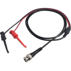 MSC-101 Cordon de mesure bnc 1.14 m noir, rouge - Voltcraft