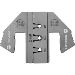 Accessoires de sertissage TOOLCRAFT PLE-0K4 Conçu pour connecteur mâle: DEUTSCH Plage de serrage AWG: 16 à 20 AWG adapt