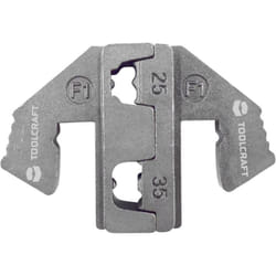 Toolcraft - Accessoires de sertissage PLE-0F1 pour embouts de câble Ouverture de serrage: 25 à 35 mm² adapté pour marque