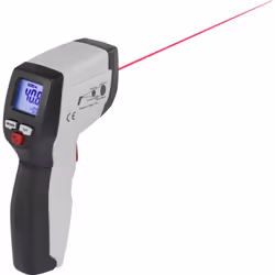 Description générale Thermomètre infrarouge robuste et pratique avec poignée en forme de pistolet pour une mesure sans contac ...
