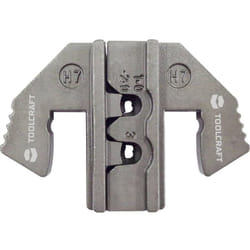 Toolcraft - PLE-0H7 Accessoires de sertissage Matrice à sertir pour connecteur Delphi Weather pack H7 awg 16-14/12 1.0 à