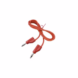 Couleur : rouge Courant nominal : 10 A Longueur de câble : 1 m Matériau : silicone Matériau du contact : Ni Section de câble  ...