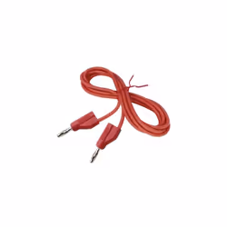Couleur : rouge Courant nominal : 10 A Longueur de câble : 1.5 m Matériau : silicone Matériau du contact : Ni Section de câbl ...