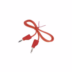 Couleur : rouge Courant nominal : 10 A Longueur de câble : 0.5 m Matériau : silicone Matériau du contact : Ni Section de câbl ...