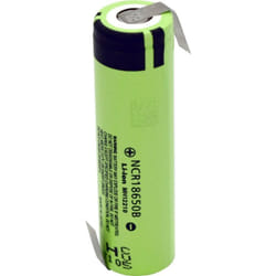 NCR18650B zlf Pile rechargeable spéciale 18650 Li-Ion 3.7 v 3400 mAh - Panasonic