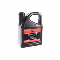 Bidon d'huile Briggs and Stratton pour moteur 4 temps SAE30 Convient à tous les moteurs de tondeuse gazon à 4 temps mais égal ...