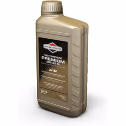 Huile pour souffleuses à neige Briggs Stratton Premium 4T, 1 l pour les moteurs de tondeuses à gazon et de pelouse