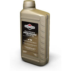 Huile pour souffleuses à neige Briggs Stratton Premium 4T, 1 l pour les moteurs de tondeuses à gazon et de pelouse