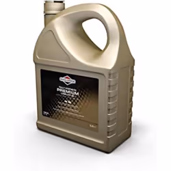 Huile moteur d'origine pour tracteurs tondeuses autoportées Briggs Stratton : premium 5W30 quantité : 5 litres L'huile qui am ...