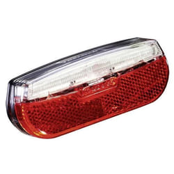 Eclairage arrière led à piles avec feu de position Trelock trio flat ls812